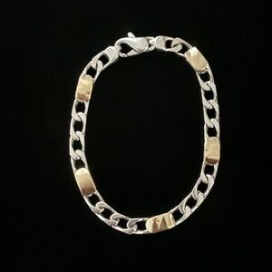 Tiffany & Co 18K Gold and 925 Sterling Silver bracelet